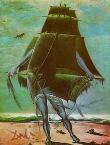 The Ship by Salvador Dali